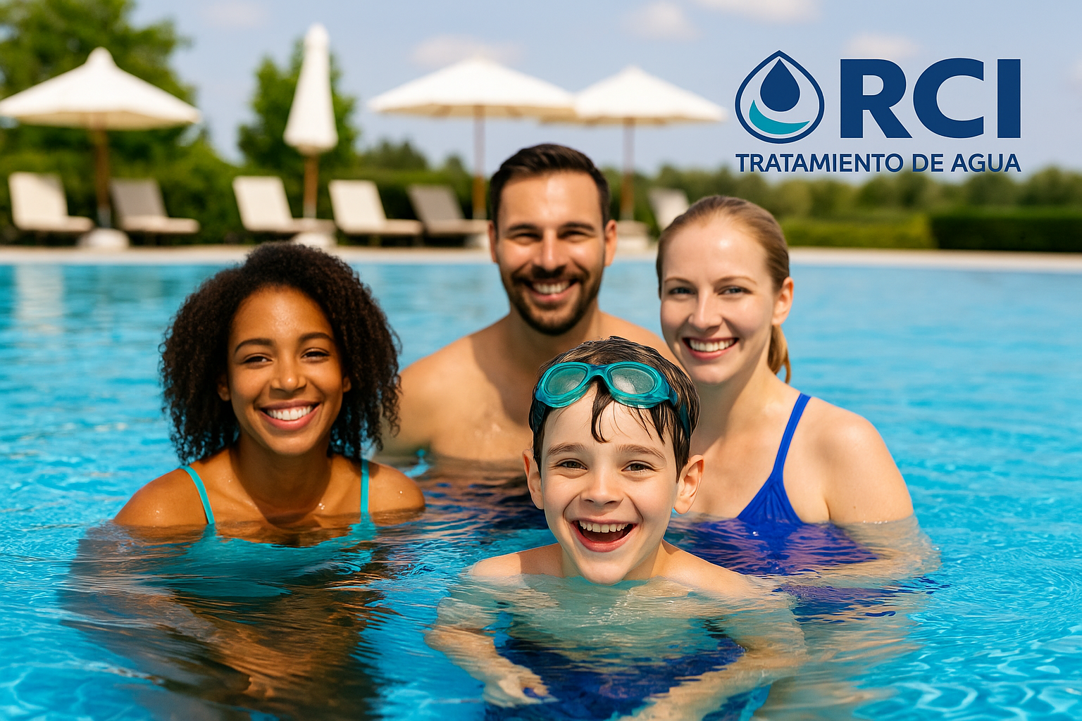 Piscina y exteriores